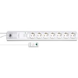 Cumpara ieftin Prelungitor Brennenstuhl Primera Tec, 7 prize, cu intrerupator, protectie copii, 2m, Alb