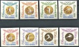 C2068 - Romania 1964 - Medalii olimpice,serie completa,neuzata,perfecta stare