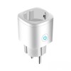 Priza Inteligenta WiFi, Monitorizare Consum, Control Vocal, Temporizator, Protectie Suprasarcina, Aplicatie, 16A, Alba