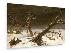 Tablou pe panza (canvas) - Caspar David Friedrich, Winter Landscape 1811... foto