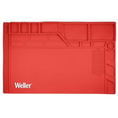 Covoras multifunctional din silicon pentru pistoale de lipit Weller WLACCWSM1-02EU, 550 x 350 mm, 500 C foto