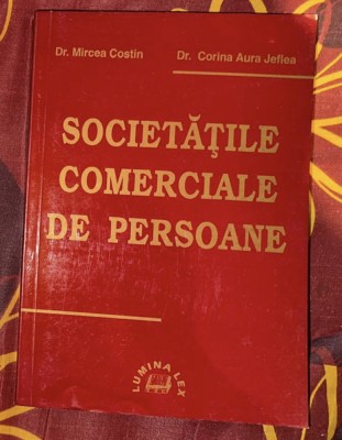 Societatile comerciale de persoane Costin/ Jeflea foto