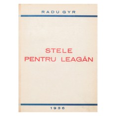 Radu Gyr, Stele pentru leagăn, cu dedicație pentru Radu Cluceru, 1936