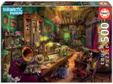 Puzzle 500 piese Enigmatic Antic Attic, Educa