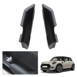 Compatibil cu Mini Cooper F56 (2 uși) 2015-2022 2023 Rafturi, Cooper F56 Cutie de depozitare Organizator Tava pentru m&acirc;nerul ușii [Ușă față 2 bucăți]