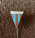 Insigna (model vechi) fotbal - &quot;DUNAREA&quot; GALATI