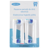 Rezerve periuta de dinti electrica Pebadent Precision Clean, compatibil cu Oral-B, 4 buc