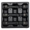 Set de sase biti Spline cu impact Yato YT-10652