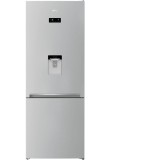 Combina frigorifica Beko RCNE560E40DZMN, 510 l, NeoFrost Dual Cooling, HarvestFresh, EverFresh, Dozator de apa, Clasa E, H 192 cm, Marble