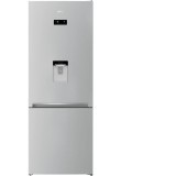 Combina frigorifica Beko RCNE560E40DZMN, 510 l, NeoFrost Dual Cooling, HarvestFresh, EverFresh, Dozator de apa, Clasa E, H 192 cm, Marble