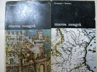 MAREA NEAGRA- GHEORGHE I. BRATIANU -BUC. 1988 VOL.I-II foto