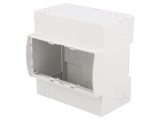 Carcasă pentru Șină DIN, Gri, 90x87,8x62mm