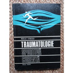 TRAUMATOLOGIE SPORTIVA CURENTA-NICOLAE STANESCU CU DEDICATIE SI AUTOGRAF