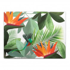 Suport pentru farfurie Paradise, Ambition, 40 x 30 cm, plastic/hartie, multicolor