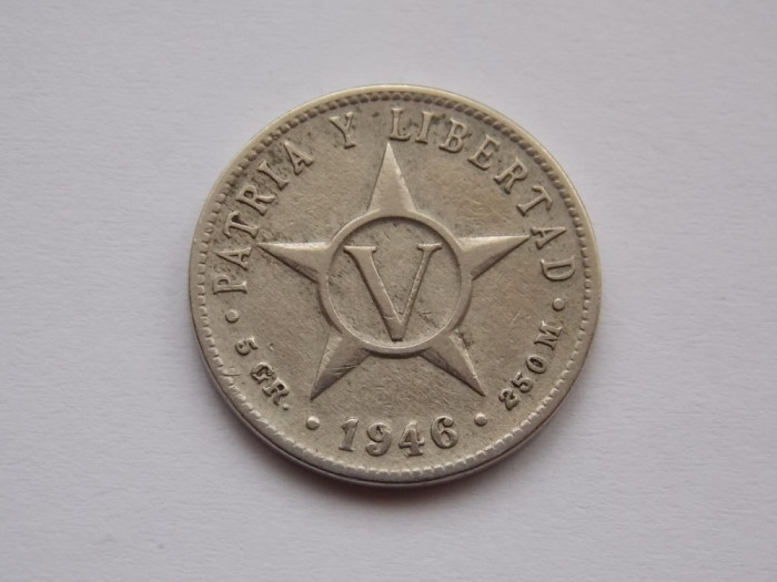 5 CENTAVOS 1946 CUBA