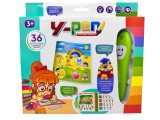 Creion interactiv educativ Y-Pen cu carte sunete si lumini 36 activitati invatare copii