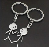 Set brelocuri cuplu , Design minimalist