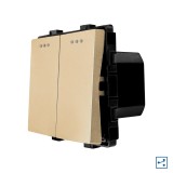 Cumpara ieftin Modul Intrerupator Dublu Cap Scara Mecanic LUXION SmartElectro IntelligentHouse