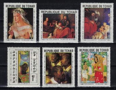 CIAD 1969 - Picturi / serie completa MNH foto