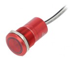 Comutator Capacitiv 2 Poz SPST-NC 0,01A 12VDC IP68 ON-(OFF) MC19MCRRG