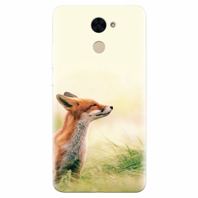 Husa silicon pentru Huawei Enjoy 7 Plus, Fox Scenting Breeze foto