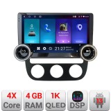 Navigatie VW Golf 5 2004-2010 clima automatica Edotec 4+64 10.5 inch Incell 1K android Wifi 5Ghz gps internet KIT-golf5-automatic