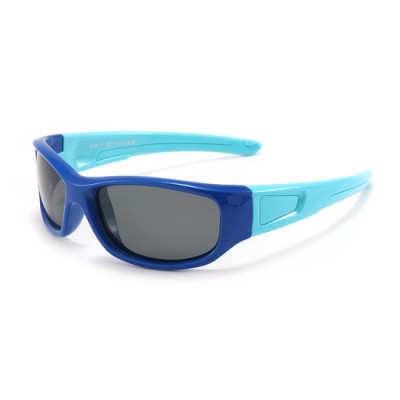 Ochelari pentru Copii Sport - Techsuit (800-C28) - Dark Blue / Sky Blue foto