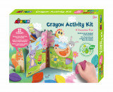 Cumpara ieftin Kit de activitati cu creioane colorate - Distractie in 4 anotimpuri