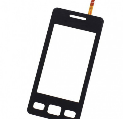 Touchscreen Samsung S5260 Star II, Black foto