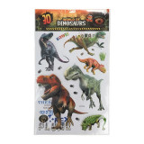 Set stickere perete Toi-Toys 3D Lumea Dinozaurilor