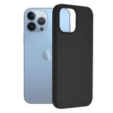 Cumpara ieftin Husa Cover Silicon Mat 3mk pentru iPhone 13 Pro Negru