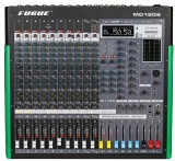 Mixer audio Fugue MD-1206, 12 canale cu USB și Bluetooth, LED indicator,