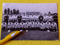 Foto(veche`70)fotbal-echipa TRAKIA PLOVDIV (Bulgaria) cateva autografe originale foto