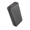 POWER BANK Borofone &quot;BJ56A&quot;, 20000mAh, 22.5W, 2 x USB; 1 x USB Type-C, 1 x Micro USB, total 2A, negru, &quot;6941991111822&quot; (timbru verde 0.98 lei)