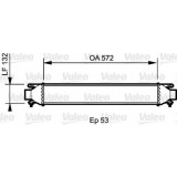 Radiator intercooler FIAT PRATICO platou / sasiu (263) (2010 - 2016) VALEO 818824