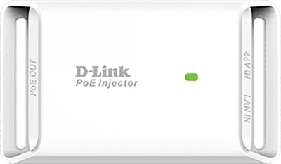 INJECTOR PoE D-LINK 1 port Gigabit, compatibil IEEE 802.3af, &amp;amp;quot;DPE-101GI&amp;amp;quot;(timbru verde 2 lei) foto