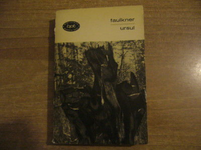 W. Faulkner - Ursul (BPT 344) foto