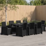 Cumpara ieftin Set de masa pentru gradina 9 buc. Antracit 200 cm PP