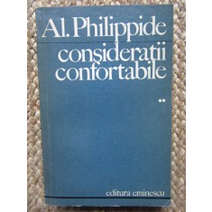 AL. PHILIPPIDE - CONSIDERATII CONFORTABILE VOL 2