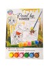Set pictura pe numere - Tigru &amp; dinozaur PlayLearn Toys, Moxy