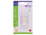 Lampă LED G4 alb cald 12VDC, 260lm, 3W - GTV Poland