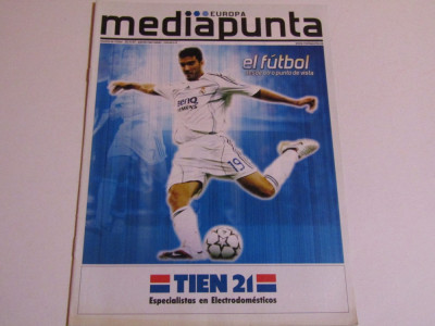 Program meci fotbal REAL MADRID - BAYERN MUNCHEN (Champions League 2007) foto