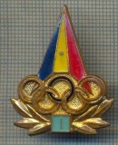 Y 822 INSIGNA -SPORTIVA - OLIMPICA , ROMANIA - PENTRU COLECTIONARI