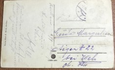 CPISTR6 Ilustrata Svitavy Cehia Zwittau WWI 1918 iudaica Margulies / Antica carte postala Karl F. Weiss catre o refugiata din Bucovina