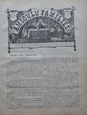Ziarul Amiculu familiei , an 4 , nr. 26 , Gherla , 1880 foto