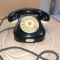 Telefon fix cu disc negru