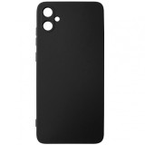 Husa tip capac spate silicon TPU Matte neagra pentru Samsung Galaxy A05