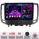 Navigatie Infiniti G35 G37 2006-2013 Android radio gps internet 4+64 InCell Display 1K KIT-G25+EDT-E209-RK