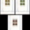 Capul Verde 1985, Mi #497-9 = Bl 7-9**, pictura, Hundertwasser, MNH! Cota 360 &euro;!