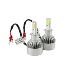 Set de 2 becuri COB C6 H3